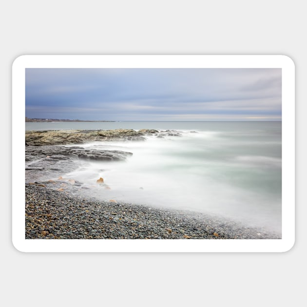 Mystic Seascape Brenton Point Sticker by mcdonojj